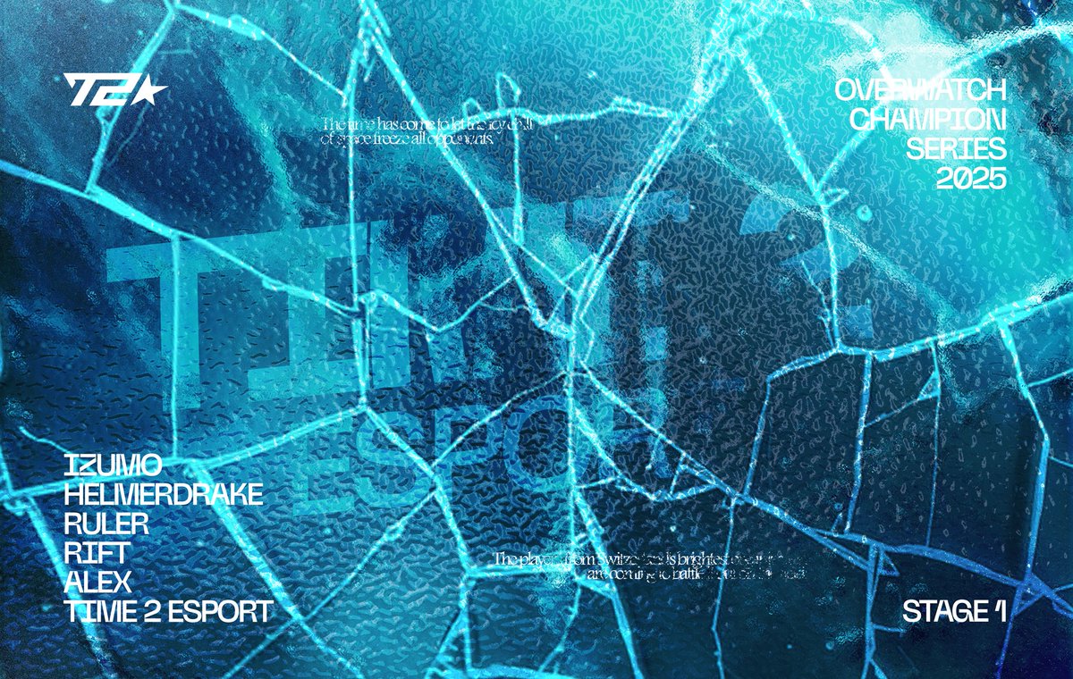 ✨ An intense week comes to an end for the OW roster, who secured 2⃣1⃣st place in the OWCS Open Qualifier 2025.

Proud of our stars, ggs boys. 💛 #T2WIN