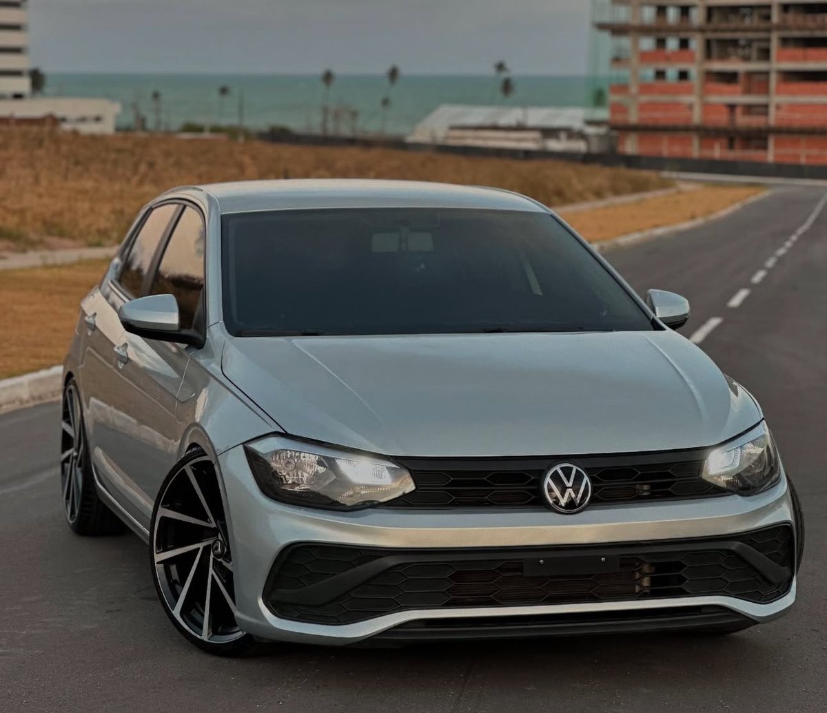 Brazil-only Volkswagen Polo Track with massive Golf 7.5 R replica shoes