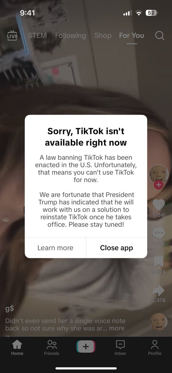 Sanho_Craft's tweet photo. Bye TikTok https://t.co/dpLgmkrRiC