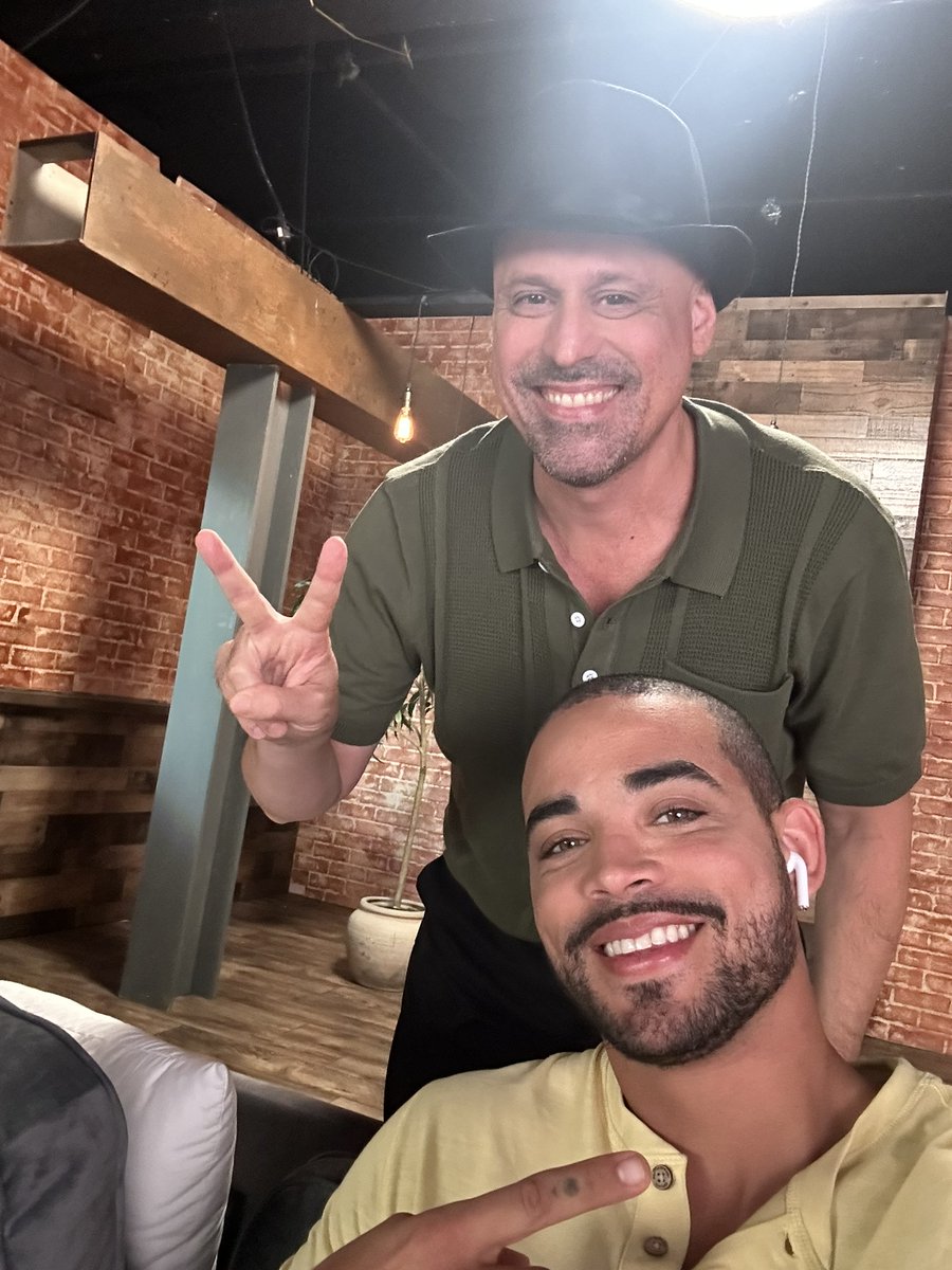 Good times on Between the Sheets set! 🙃😜🥳
Are you enjoying between the sheets episodes? Happy Sunday everyone! 🌟