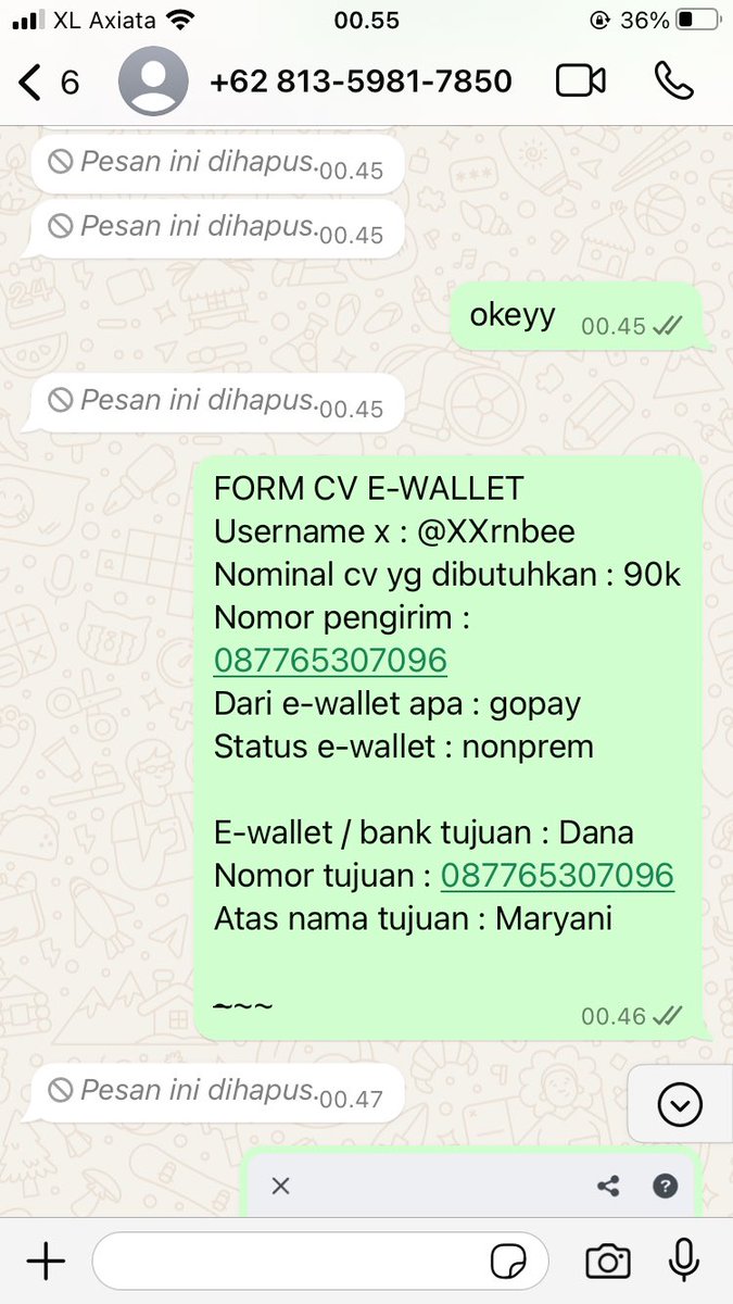 XXrnbee's tweet photo. gaisss bantu up in dong aku tadi wttt ke akun ini trus akunya di blok  itu qrishnyaa dan ini bukti aku wtt ke dia @beychue inii akunnya akunya di blok bantu followup kak #zonauangᅠ #zonajajan #ZonaBA  #ScamAlert #ScamAlert https://t.co/c76i70RM5N