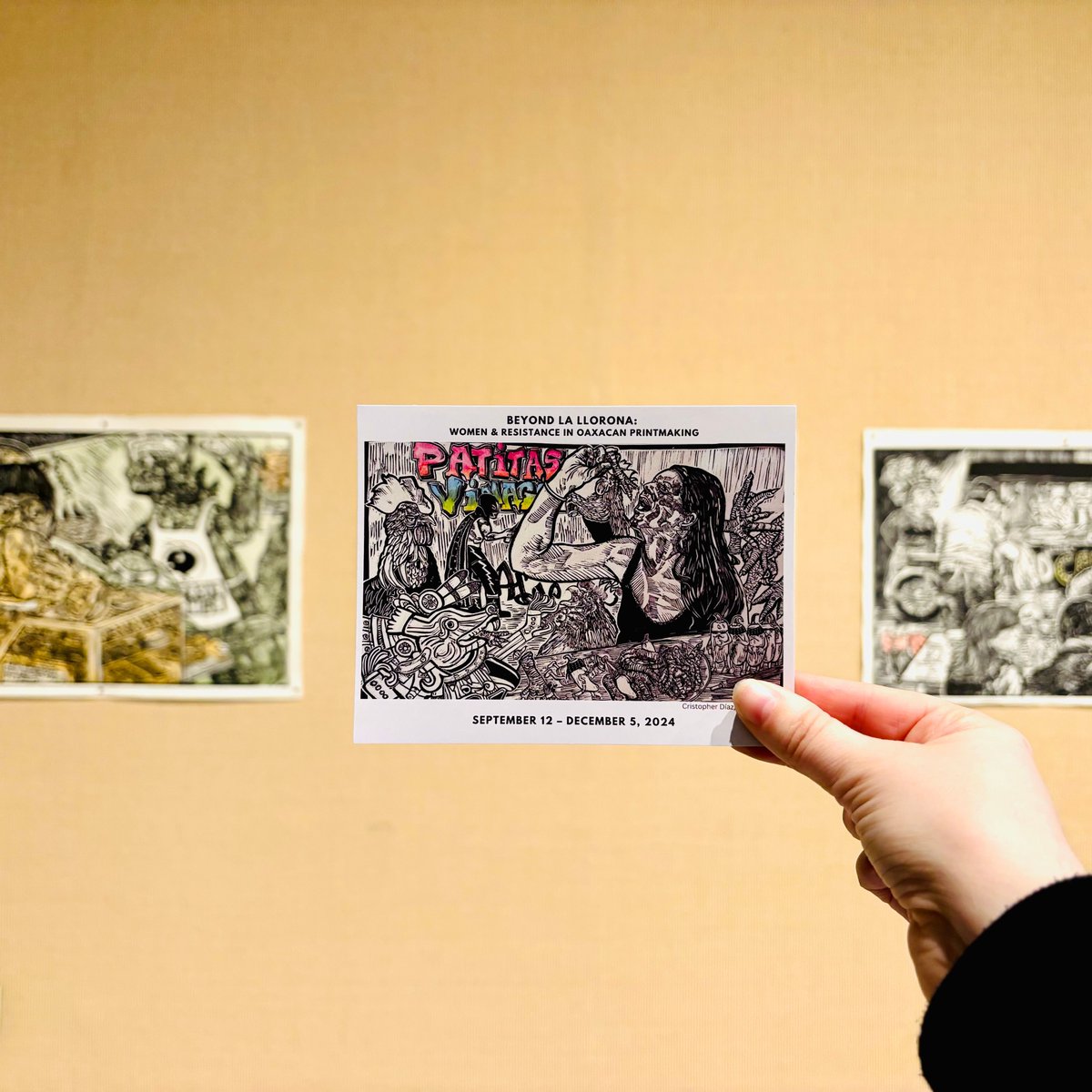 Reminder that our exhibit 'Beyond La Llorona: Women &amp; Resistance in Oaxacan Printmaking' is on view until January 31st, 2025.  Don't forget to grab a complimentary postcard from the exhibition; we also offer an exhibition catalogue for purchase. 

#acadiagallery #acadiau
