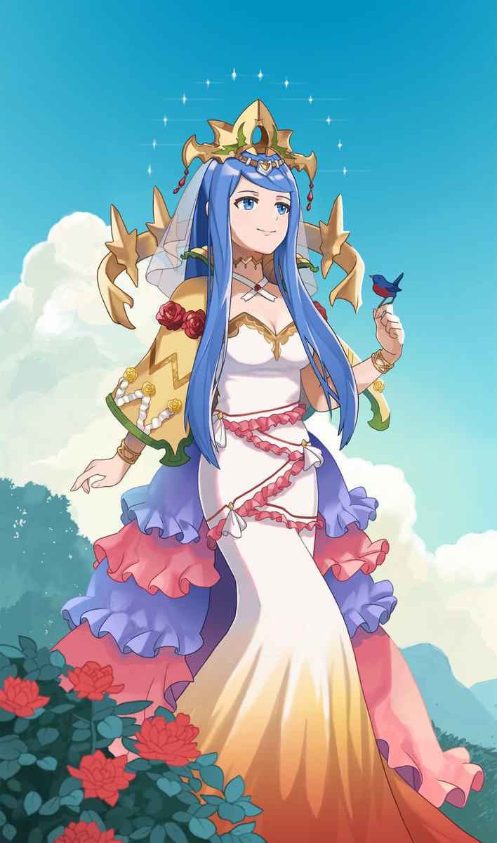 Just received my contributor's copy of <a href="/EngageArcana/">Emblem of the Arcana - Engage Tarot</a>! This is one of the most gorgeous packages of merch I've ever received - the details are absolutely stunning!

I drew Lumera as The Empress - thank you so much for letting me take part in this amazing project! 🥹❤️