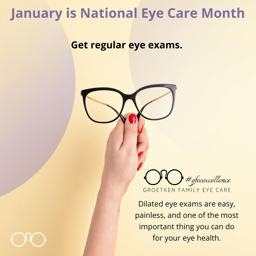 GFEC's tweet photo. Did you know?
Regular eye exams don’t just check your vision—they can catch early signs of health conditions like diabetes or hypertension.

Protect your future by prioritizing your eye health this year. #NationalEyeCareMonth

Schedule today. 
https://t.co/KRabTZRL0M https://t.co/aXMZSrh5qU