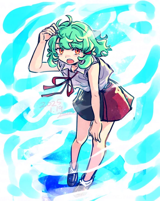 おり手癖おえかき
