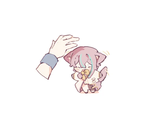 早く撫でてよ