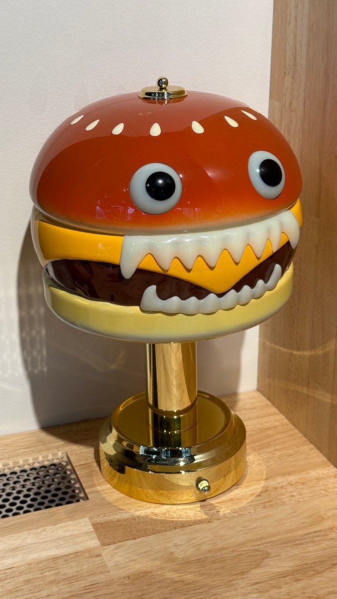 ZETA水 UNDERCOVER HAMBURGER LAMP