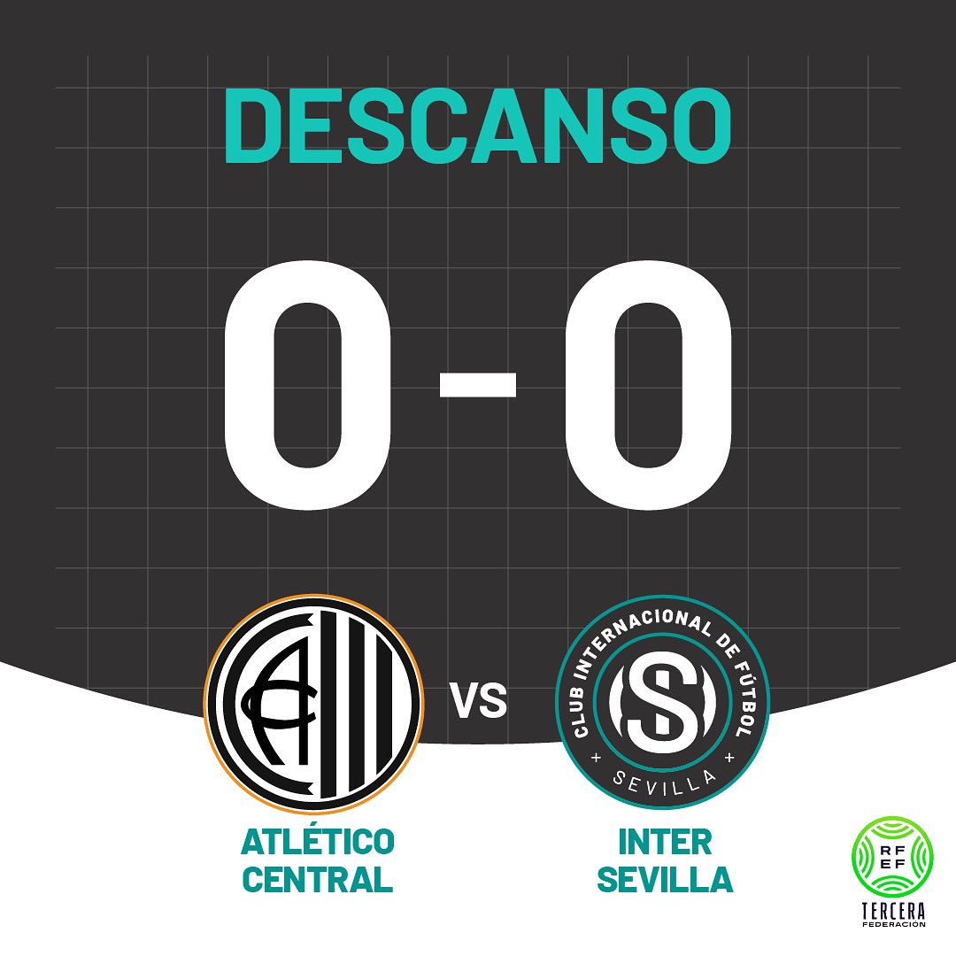 💪 ¡DESCANSO!

Empate sin goles en los primeros 45 minutos

45’ | 0-0

#InterSevilla #TerceraFederación #EsenciaSevilla