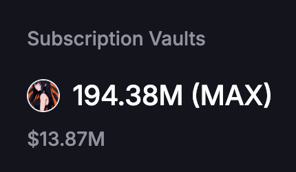Subscription for @JPOW_ai has officially passed ATH!

194.38M $MAX have been subscribed to participate in TGE and fairlaunch of $JPOW -- and still more than one hour to go 🤯🧨💥