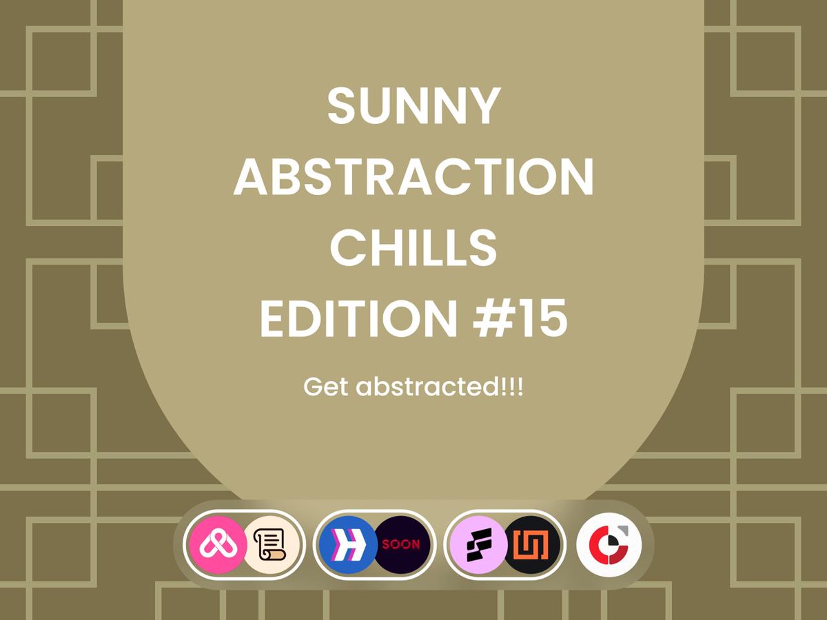moduverseco's tweet photo. Sunny Abstraction Chills Edition #15

This is a weekly recap covering the chain abstraction landscape according to the market map by @therollupco.

Biggest News Highlights:

▪️ @ArcanaNetwork announces partnership with @Scroll_ZKP, bringing chain abstraction to Scroll apps; unifying balance, and ensuring gas payment without worrying about native gas tokens.

▪️ @hyperlane announces that @SOON_SVM is now live on Hyperlane Nexus.

▪️ @lifiprotocol announces that @infinex_app is now live with Swidge, enabling swift swap and bridging in one click, powered by Lifi protocol.

▪️ @anoma is now live on Devnet.