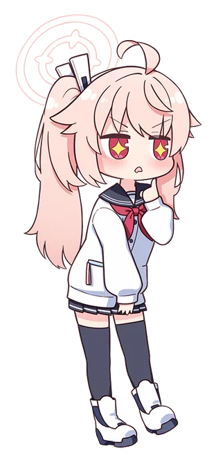 ヨシミの透過素材を作りました。これで放課後スイーツ部揃い踏み。ブルアカふぇすではヨシミだけ作っていなかったので写真撮影で苦労しましたがこれでようやくスイーツ部全員と写真撮影を楽しめます。 