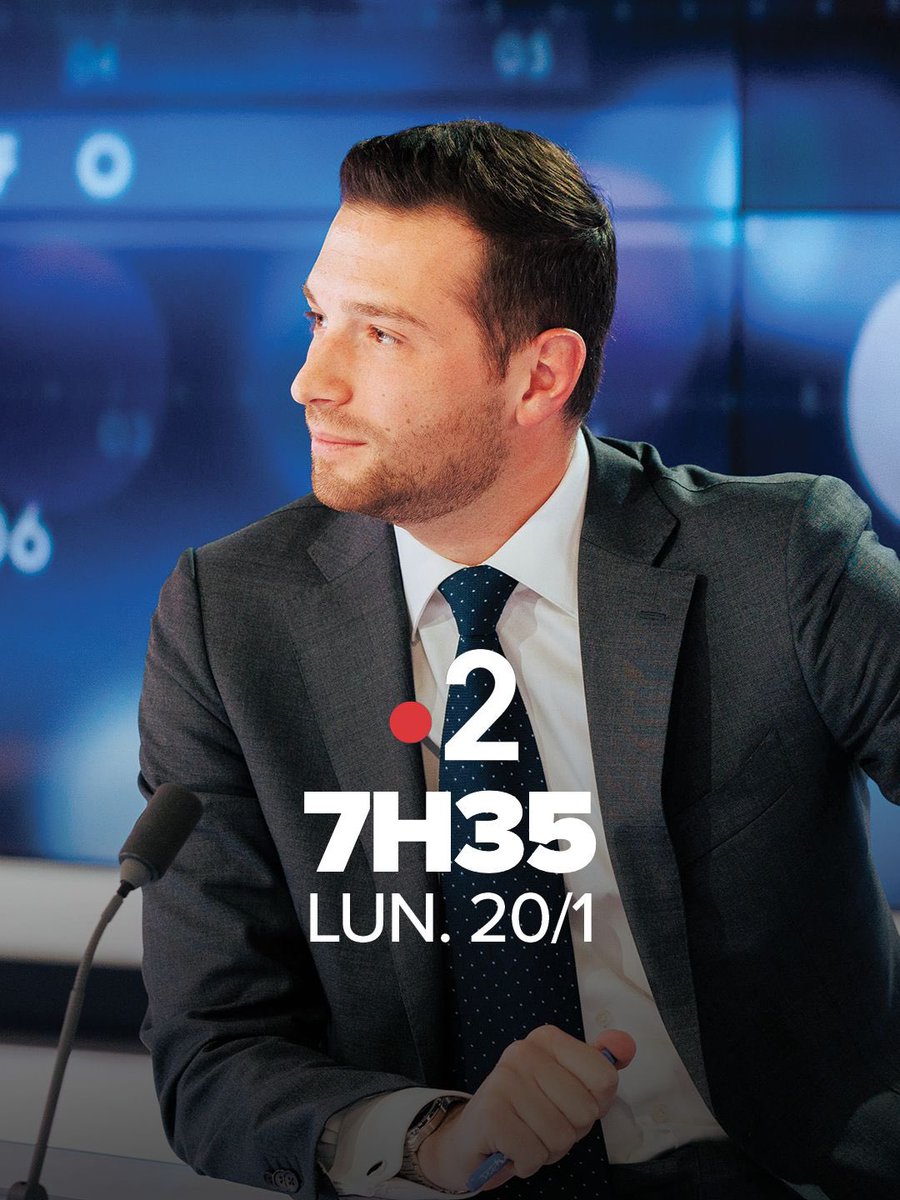 Je serai ce lundi à 7h35 l'invité des « 4 Vérités » sur France 2.