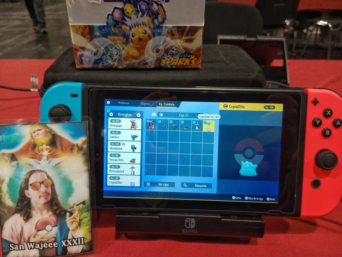Finalmente 8-3, 40/571 en el Regional de Birmingham🏆🇬🇧

Sabor agridulce porque pude conseguir más, algún MU malo que gané y me siento cada vez en mejor forma💪🏻

Gracias a mis amigos por aguantarme cada día, por el Ditto shiny, y a los creadores del team, me gustó mucho🏍️🏍️