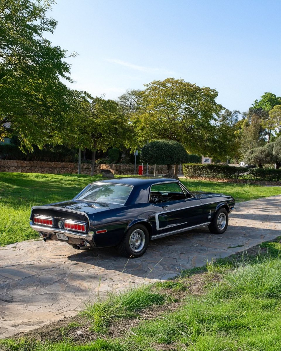 The Ford Mustang defined American freedom, speed &amp; style. This 1968 GT 390 Hardtop in Presidential Blue captures that golden age of muscle.

Live in a Carhuna-powered auction Jan 22–29. Own a piece of history.

Register to bid: carhuna.com 🚗✨