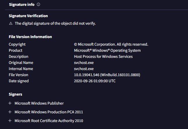 This seems to be rootkit 👀

Hash: 66237dc4f6bfcabde31061bede26cf89d9e80400b8a03941c05e2b5d20839069

<a href="/malwrhunterteam/">MalwareHunterTeam</a> <a href="/SquiblydooBlog/">Squiblydoo</a> <a href="/banthisguy9349/">Fox_threatintel</a> 

#malware