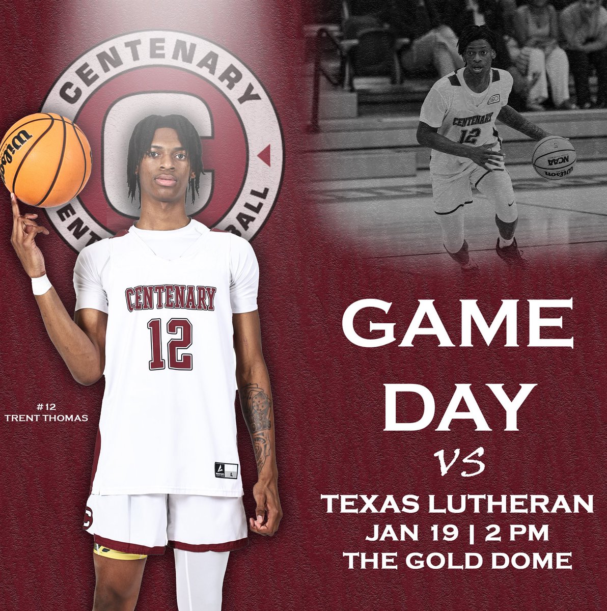 GAMEDAY❗️The Gents aim to end their conference home-stand on a high note, taking on the Texas Lutheran Bulldogs!

🏟️: The Gold Dome
⏰: 2:00 PM