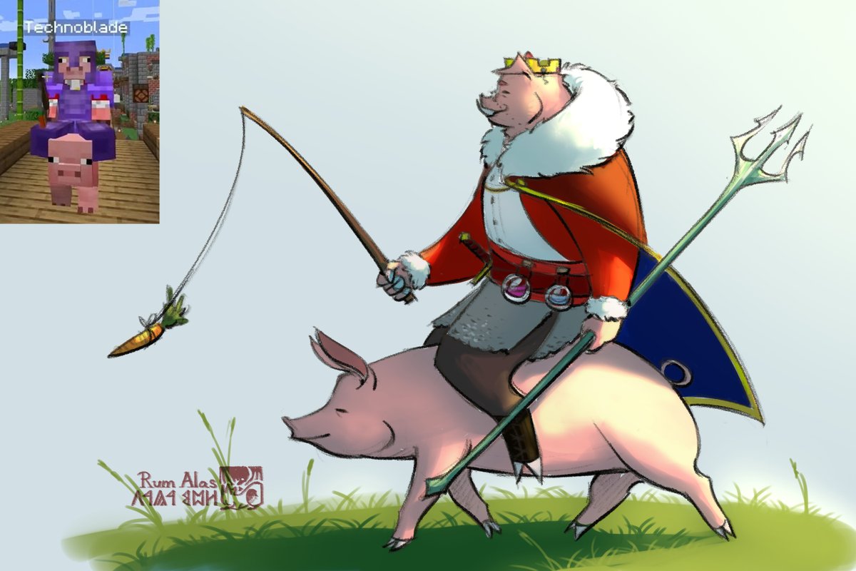 Rum_Alas's tweet image. Daily stroll

#TECHNOBLADE #technobladefanart