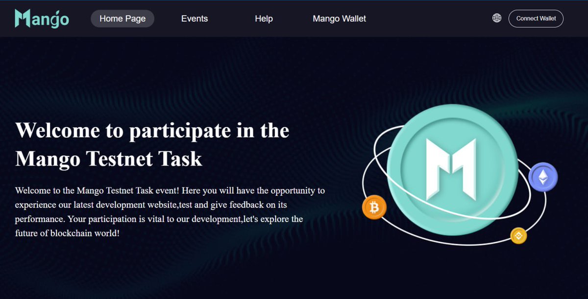 🔥Brothers, quickly punch the testnet airdrop bet - MANGO🔥

🎄Mango Network is a Layer 1 Blockchain that supports multi-chain connection (Omnichain) and uses the Move programming language, similar to Sui, Aptos and Movement.
💸Airdrop: 10%
⬆️Fundraising &amp; Backer: Not announced