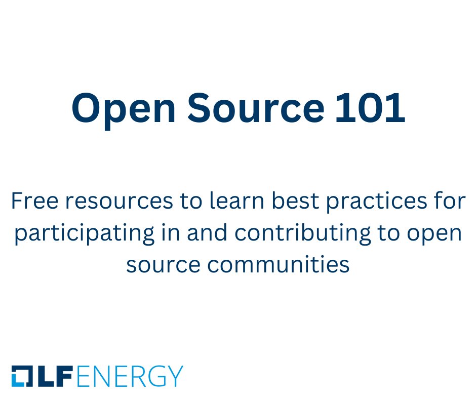 In the #energy sector and new to #opensource? Have concerns about how to get involved, cybersecurity, or support options with open source? We offer free resources to start your open source journey: hubs.la/Q02_3TMt0 #lfenergy #ittraining #utilities #energytransition