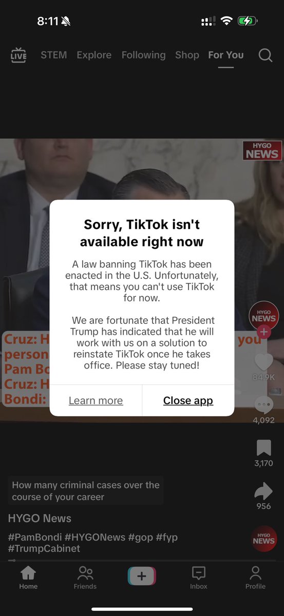 Great question… what’s happening?