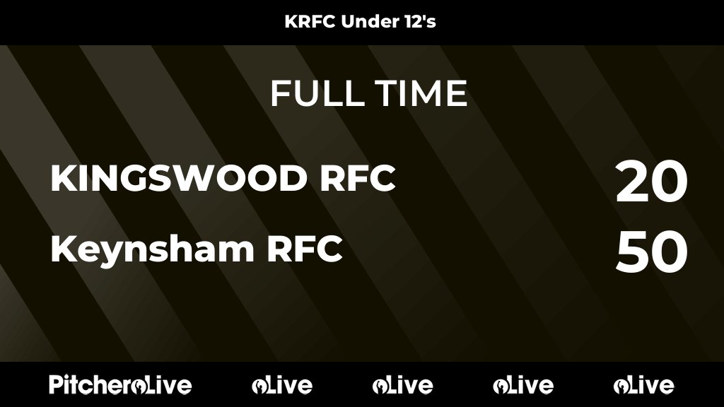 FULL TIME: KINGSWOOD RFC 20 - 50 Keynsham RFC
#KINKEY #Pitchero
keynshamrfc.com/teams/254004/m…