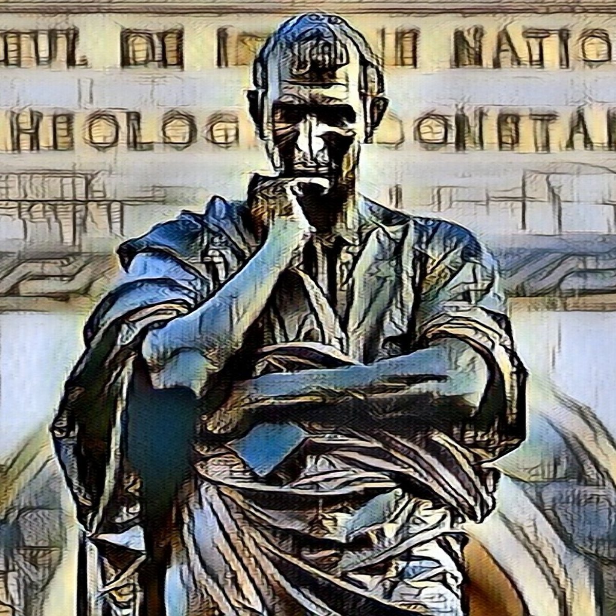 fuedicho's tweet photo. “Feliz es el hombre que ha roto las cadenas que lastiman la mente, y ha dejado de preocuparse de una vez por todas”.  
Ovidio 
#Fuedicho https://t.co/kaVsG7kr3c