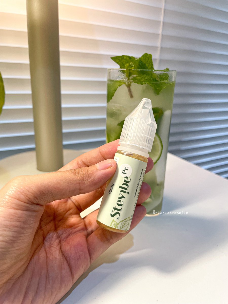 rizrizkyamalia's tweet photo. Ada yang mau Stevibe ini? aku giveaway buat satu orang ya 🍃
Berikut rulesnya:
• RT like tweet ini & tweet di bawah ini
• Reply “want Stevibe Pure”
#MinumManisLebihTenang
#Stevibe
#Flimty
Aku close besok sore ya
Udah gitu aja, good luck ☺️ https://t.co/ptrFRu9Gee