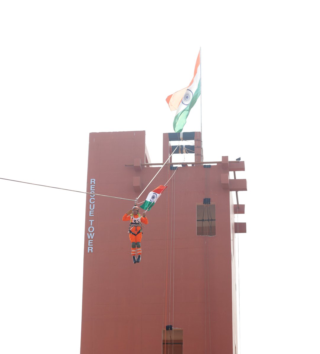 AmitShah's tweet photo. As a disaster response force, the @NDRFHQ has evolved into the most trustworthy companion, not only for the citizens of Bharat but also for the people across the world. Today, disaster-affected people heave a sigh of relief when the force arrives at the spot. 

On the occasion of its 20th Raising Day, today inaugurated the campus of the 10th NDRF Battalion in Vijayawada, Andhra Pradesh.