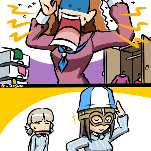 掠奪して良いのは
掠奪される覚悟がある者だけなんだよ
#週末ガルパンお絵描き120分一本勝負   
#週末ガルパンお絵描き120分一本勝負20250119
お題 「ケビ子」 