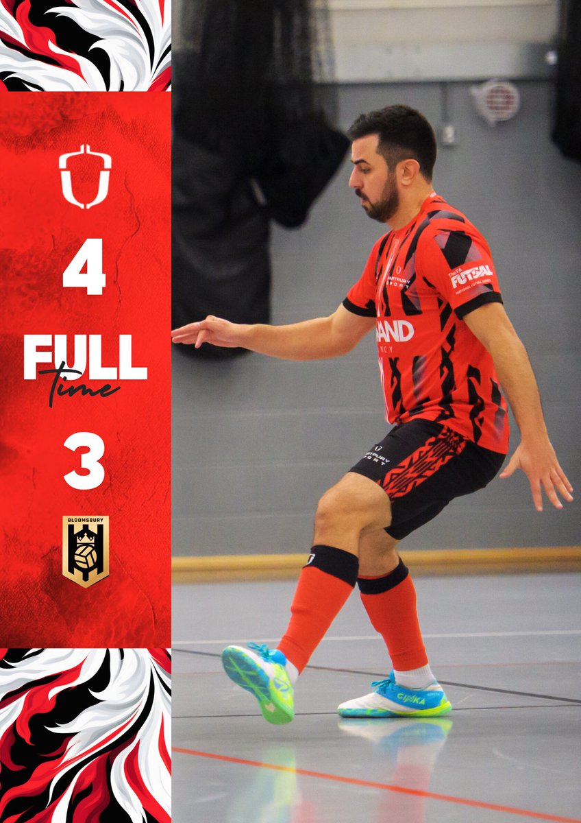 Hartpury Futsal Club (@hartpuryfutsal) on Twitter photo Full Time | ⏰
<a href="/hartpuryfutsal/">Hartpury Futsal Club</a> 4-3 <a href="/BloomsburyFTSL/">Bloomsbury Futsal</a>
A resilient performance from the #Acorns with two late goals to secure a huge +3 within the <a href="/FA_NFS/">FA National Futsal Series</a> T1.
6 wins from 7 within all competitions! 👏
Goals:
Barcelos x 3
G.Totti
🔴⚫️
#ProudToBelong #DNA Full Time | ⏰
<a href="/hartpuryfutsal/">Hartpury Futsal Club</a> 4-3 <a href="/BloomsburyFTSL/">Bloomsbury Futsal</a>
A resilient performance from the #Acorns with two late goals to secure a huge +3 within the <a href="/FA_NFS/">FA National Futsal Series</a> T1.
6 wins from 7 within all competitions! 👏
Goals:
Barcelos x 3
G.Totti
🔴⚫️
#ProudToBelong #DNA