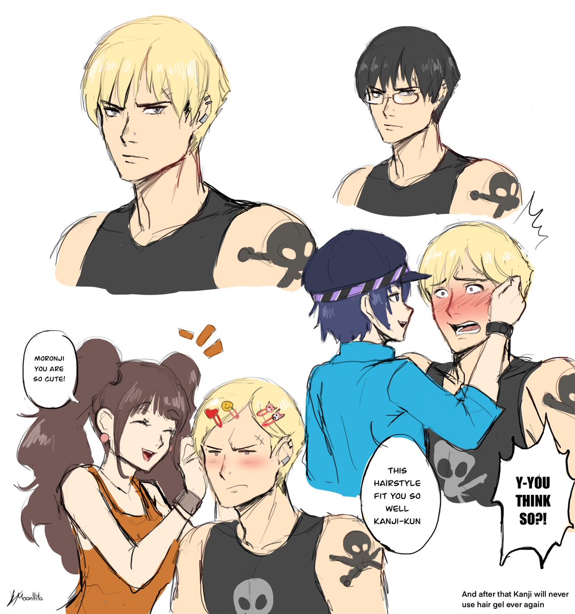 MoonllitaArt's tweet photo. Happy birthday Kanji https://t.co/zZZed2KIp3
