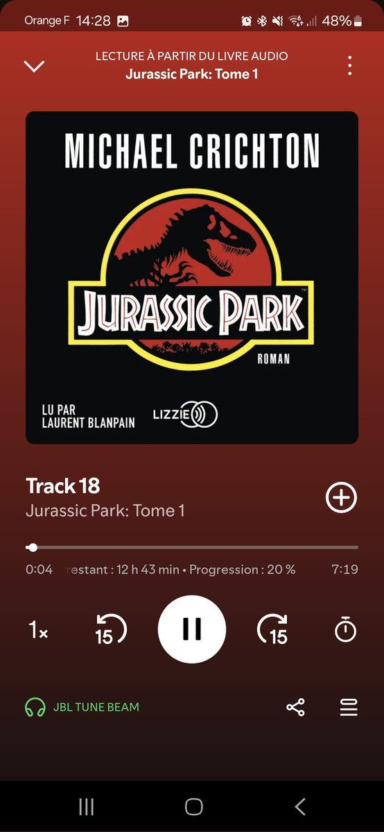 _sweet_mango's tweet photo. Pépite. #jurassicPark #livreaudio https://t.co/SeVC3aj7t8