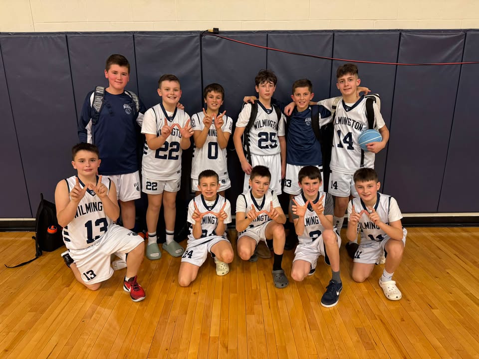 WilmingtonTrav2's tweet photo. 6th grade boys blue with a big 47-40 league win over Billerica at WHS Saturday night! Great team defensive effort! https://t.co/n8Xi71vlZI