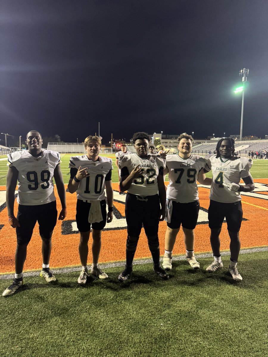 Going to miss these boys. One more time in their Eagle jerseys! Saturdays loading.

West side with that 36-16 whooping. <a href="/Cam_Turner10/">Cameron Turner</a> had 3 TDs &amp; <a href="/Admire_tre4/">Trevon Evans</a> had 2 TDs! <a href="/forgiveGENO/">Genovian Smith</a>, <a href="/BigSchambach/">John “Big John” Schambach ✝️🇺🇸🏈</a>, &amp; <a href="/itsmeekman/">Melik (Meek) Murray</a> dominated the trenches. 
#WeBallToo
#Eagles