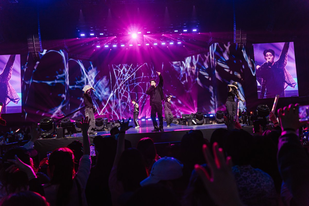 South Korean rapper and singer-songwriter Kim Hanbin has won Supersound 2025 - Super Global Hip Hop Artist Grand Prize (Daesang) 

Congrats <a href="/shxx131bi131/">김한빈</a> ! We are so proud of you 🏆🎉 

📷 StarArena 

#SuperSoundMACAUxBI #SUPERSOUNDFESTIVAL2024 #SuperSoundMACAU #비아이 #HANBIN