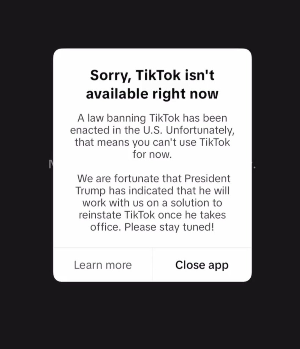 TikTok ya no está disponible en EE.UU. ¿Qué opinas?