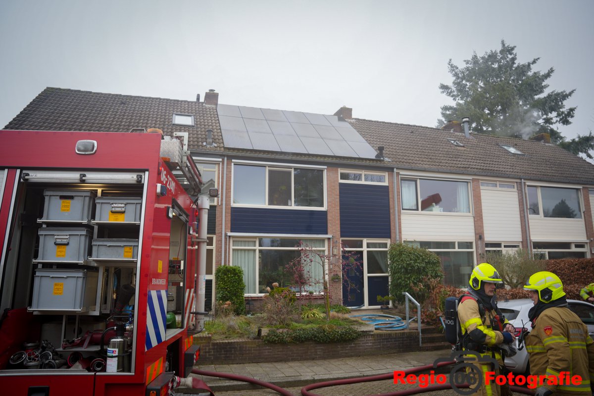 Woningbrand in Ugchelen