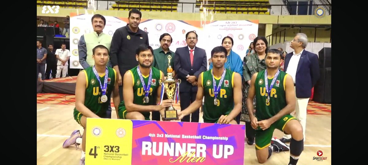 Navin Mittal (@navinsports) on Twitter photo ЁЯеИUttar Pradesh ke Medalists
Our 3├Ч3 Men's Senior team won ЁЯеИ in 4th National Championship for 3├Ч3 ЁЯПА Championship after losing out to Tamilnadu in a Final !!
Star boys Harsh Dagar & Kushal Singh were part of the team !!
#UttarPradesh тАв #SeniorNationals
<a href="/AbhinavSPundir/">Abhinav Singh Pundir ЁЯЗоЁЯЗ│</a> ЁЯеИUttar Pradesh ke Medalists
Our 3├Ч3 Men's Senior team won ЁЯеИ in 4th National Championship for 3├Ч3 ЁЯПА Championship after losing out to Tamilnadu in a Final !!
Star boys Harsh Dagar & Kushal Singh were part of the team !!
#UttarPradesh тАв #SeniorNationals
<a href="/AbhinavSPundir/">Abhinav Singh Pundir ЁЯЗоЁЯЗ│</a>