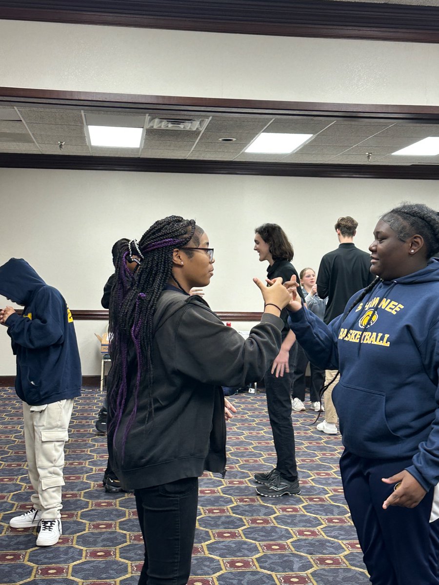 Shawnee Middle School Ambassadors had the opportunity to grow their leadership skills at the spring Ambassador Conference. The students are excited to use what they learned to help other students ❤️ #leadershipthroughservice 
<a href="/ExploreJCPS/">JCPS Explore Pathways</a>  <a href="/ShawneeAcademy/">The Academy @ Shawnee</a>