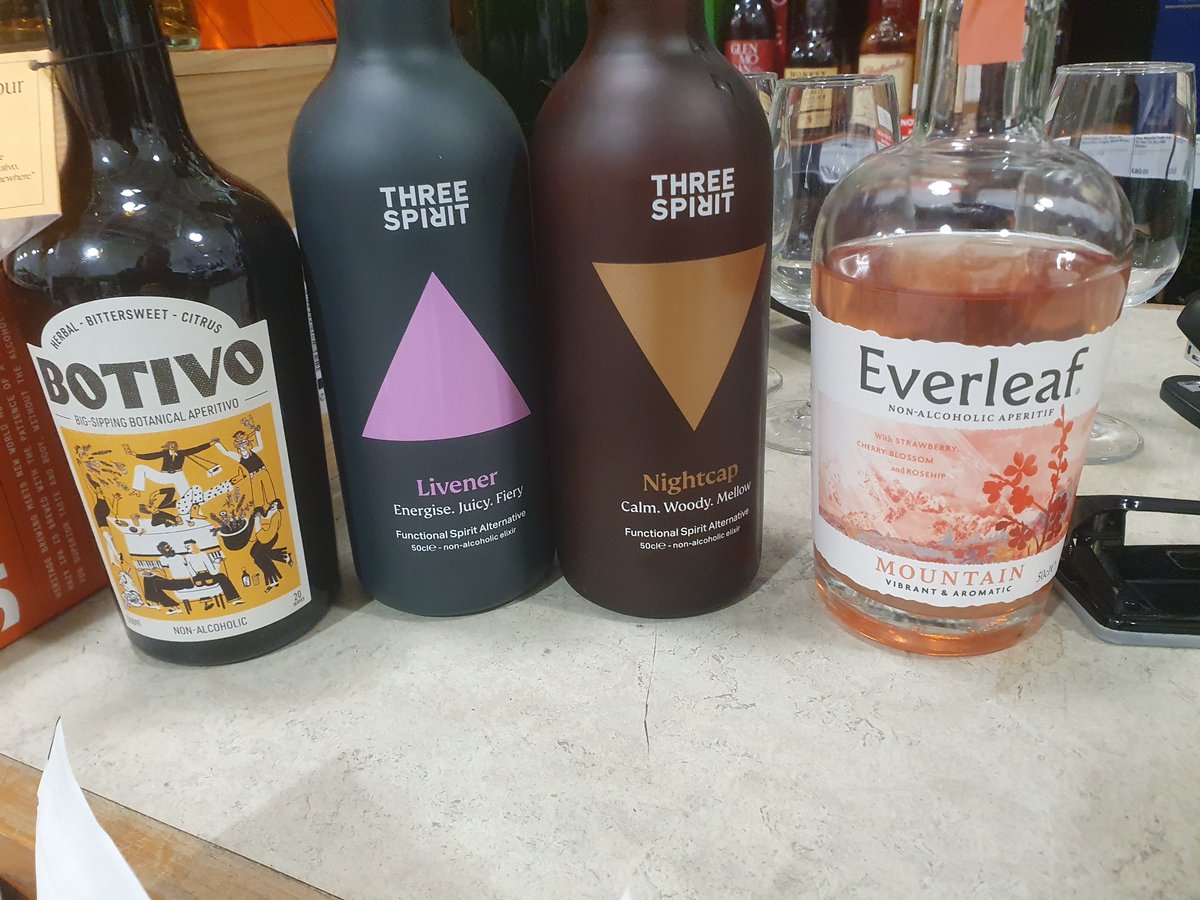 Majestic Wokingham (@majesticwok) on Twitter photo 0% #alcoholfree options are constantly getting better. These 4 beauties are on taste this week #Wokingham so come in and sample them. <a href="/everleafdrinks/">everleafdrinks</a> <a href="/threespirit_/">Three Spirit Drinks</a> #botivo 0% #alcoholfree options are constantly getting better. These 4 beauties are on taste this week #Wokingham so come in and sample them. <a href="/everleafdrinks/">everleafdrinks</a> <a href="/threespirit_/">Three Spirit Drinks</a> #botivo