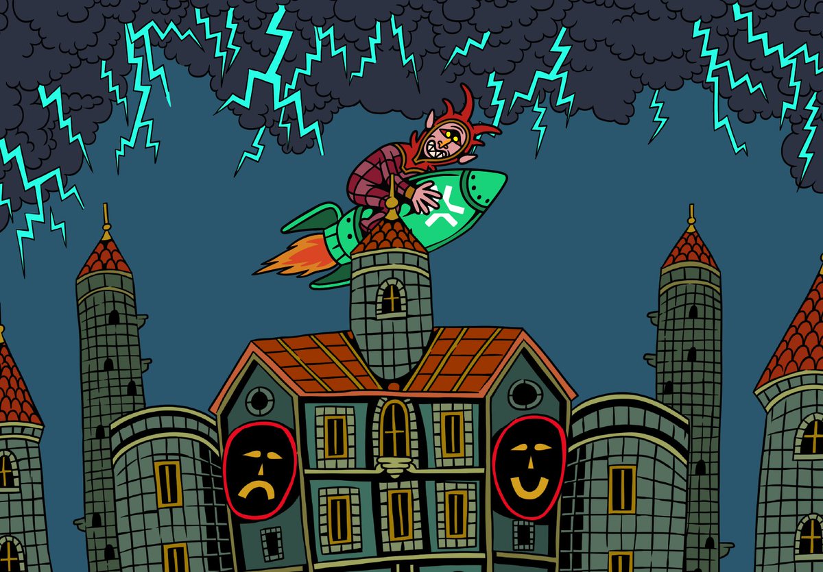 The sky’s throwing wild lightning, the asylum’s bursting with madness and I’m taking it all to the moon!
Is this just a hallucination, or is there something bigger on the horizon?