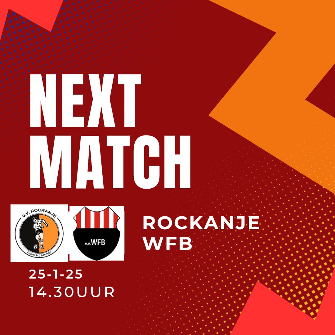 Sinds 2007 speelde deze twee ploegen 13 keer in competitie verband tegen elkaar. 
7 keer wist WFB te winnen. 5 keer won Rockanje en 1 keer was er een gelijk spel.
Maar het is weer een tegenstander in een oranje shirt dus dat geeft weer extra spanning voor de supporters.
Rockanje