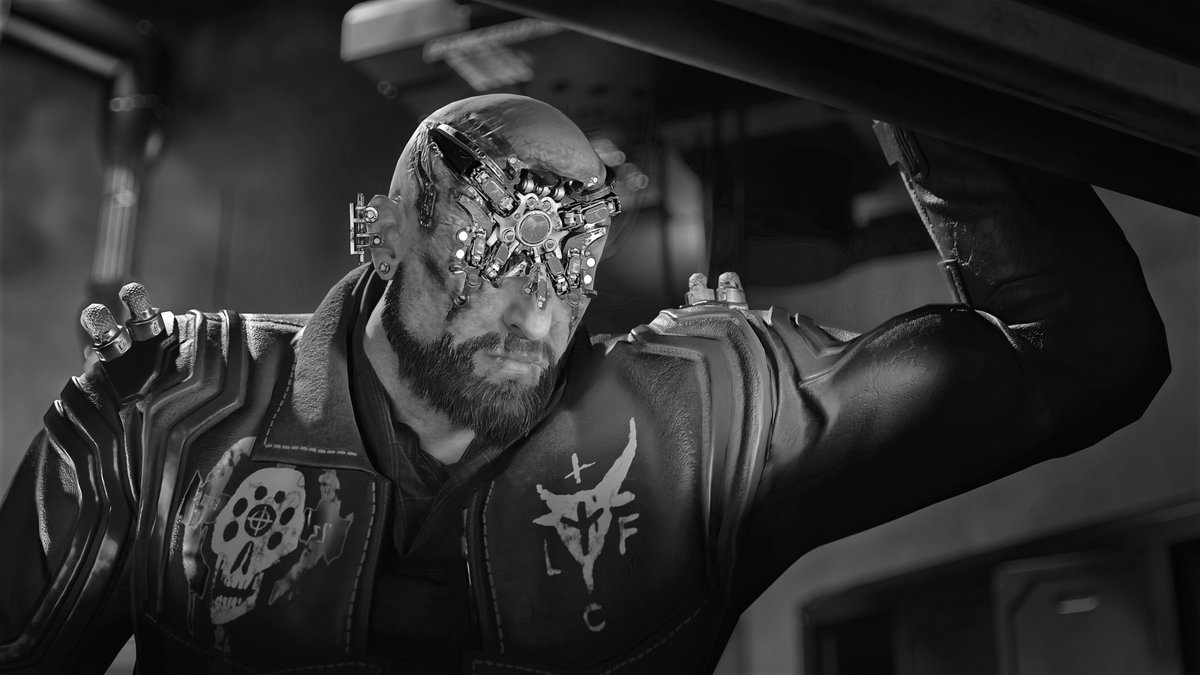 lightning5trike's tweet photo. #Cyberpunk2077 #PhantomLiberty #SimonRandall #Royce #Maelstrom
#CDPR #Cyberpunk2077PhotoMode #VirtualPhotography #VPRT #Gametography #VGPUnite #ArtisticofSociety #VPGamers #WorldOfVP #TheCapturedCollective #Virtualsightseers #FramedSC #ThePhotoMode #VPinBW #monochooms2077 https://t.co/jZ5P5DiTJw