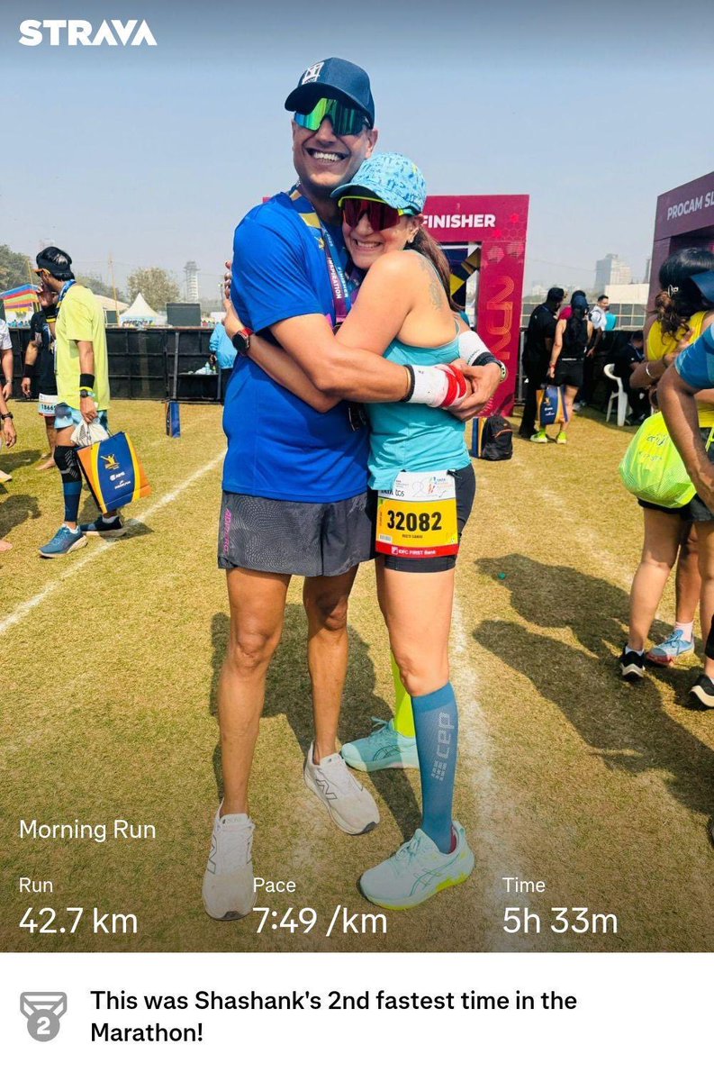 HeyShashankkk's tweet photo. Thank you @defaultrunner for being our driving force . Love you loads Kaptaan !!! This one for you and the tribe #RWR #runwithreeti #tribehaitovibehai https://t.co/vEBVlUZkSr