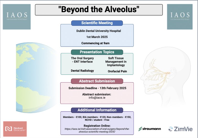 Irish Association of Oral Surgery tweet media