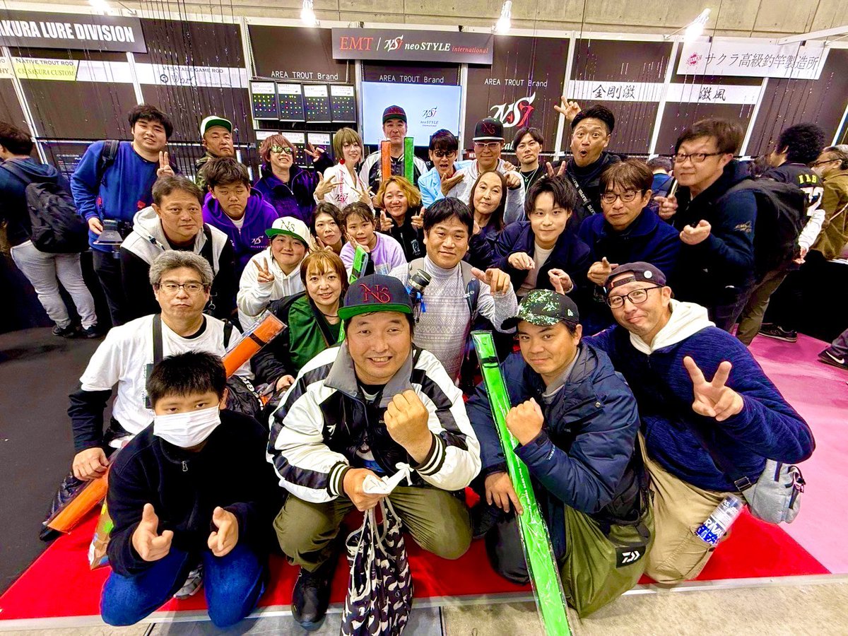 ePo5PiKSGE22190's tweet photo. 2/17.18.19  

釣りフェス2025 in横浜

3日間ありがとうございました🙇‍♂️

#PR #釣りフェス2025 #昼の部 #neoSTYLE #ネオスタイル #EMT #フィールドアドバイザー #バチプロ #縦釣り #エリアトラウト #DAIWA #釣り #釣りガール #つりすたぐらむ #🎣 #フィッシングショー大阪2025 #よろしくお願いします https://t.co/ARGNjp7yZN