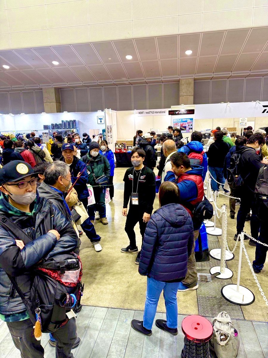 ePo5PiKSGE22190's tweet photo. 2/17.18.19  

釣りフェス2025 in横浜

3日間ありがとうございました🙇‍♂️

#PR #釣りフェス2025 #昼の部 #neoSTYLE #ネオスタイル #EMT #フィールドアドバイザー #バチプロ #縦釣り #エリアトラウト #DAIWA #釣り #釣りガール #つりすたぐらむ #🎣 #フィッシングショー大阪2025 #よろしくお願いします https://t.co/ARGNjp7yZN