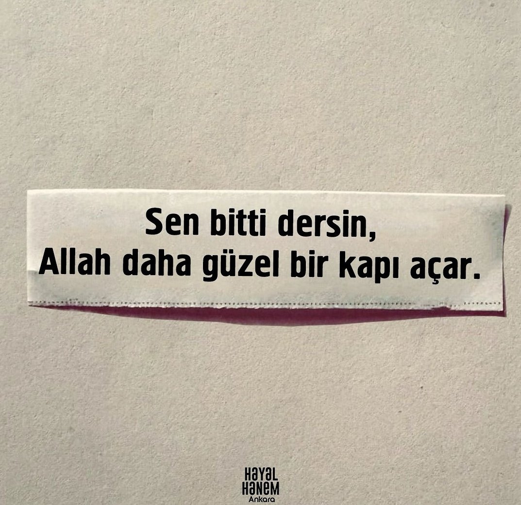 "Çok ferahlatıcı bir cümle "..