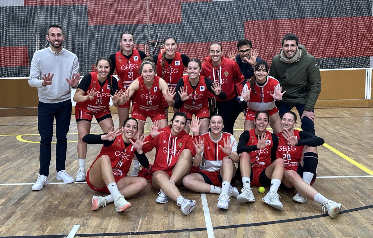 GEiEGBasquet's tweet image. 🥳 El @geieg1919 PACISA guanya a la pista del @CEEBTordera @cbblanes (63-76) i tanca la primera victòria a #LF2 amb 9 victòries! 

Som-hi, @geieg1919!