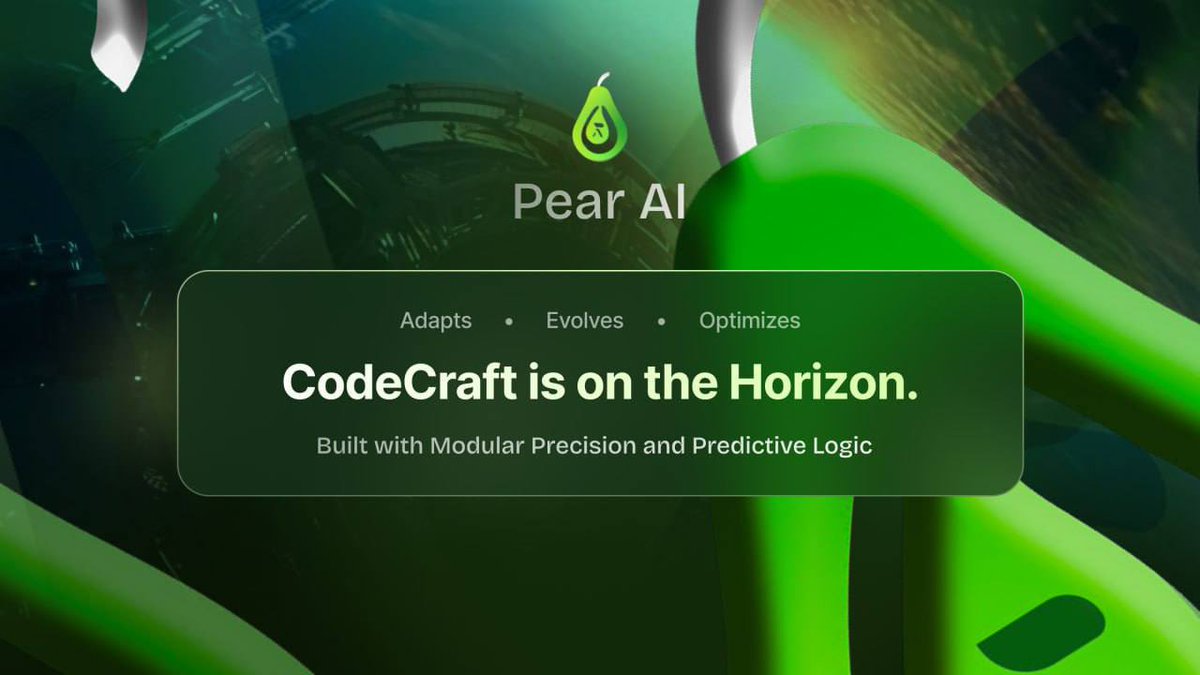 What if your code could adapt, evolve, and optimize itself in real time?

Built with the precision of modular abstraction and the foresight of predictive logic models, CodeCraft is on the horizon. The paradigm is about to shift! 🌟

As we gear up for the dApp release, we’re